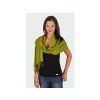 Pashmina Carlo Romani P131 (olivová) modelka