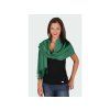 Pashmina Carlo Romani P136 (borová zeleň) modelka