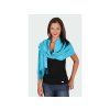 Pashmina Carlo Romani P139 (jasně modrá) modelka