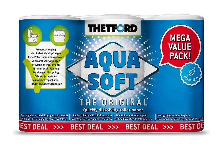 Nové ekonomické balení toaletního papíru Thetford