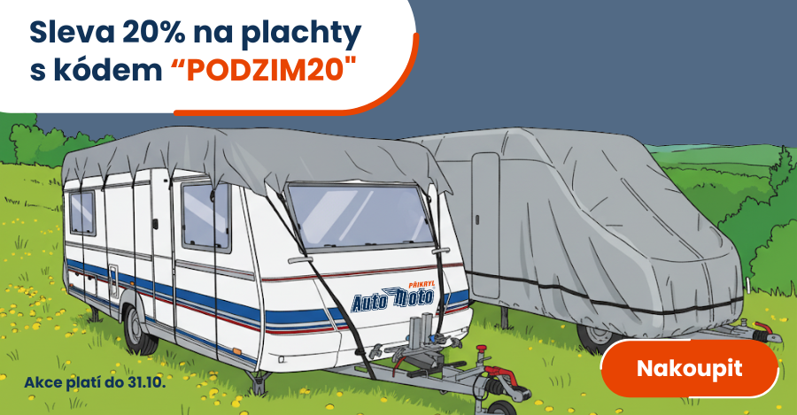 20% sleva na obaly na karavan