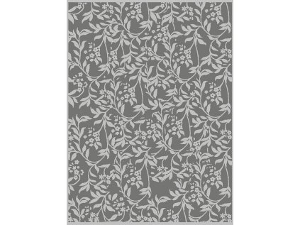 1928 koberec s kytkami sedy