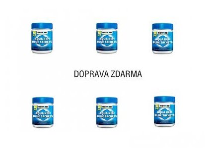 51 51 51 baleni 6ks aqua kem sachets