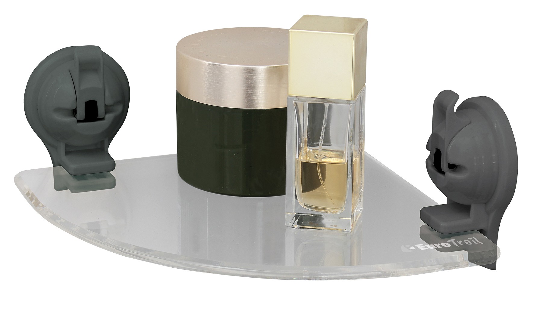 Eurotrail Rohová polička Barva: Bílá