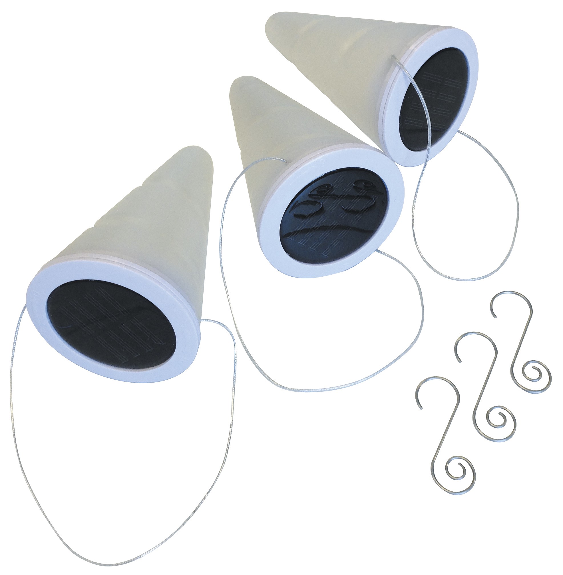 Eurotrail Solární světlo TREE CONE, 3ks