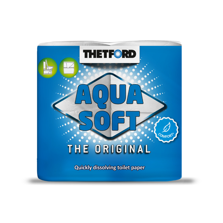 THETFORD Rozkladový toaletní papír Aqua Soft 4ks - doplněk do WC