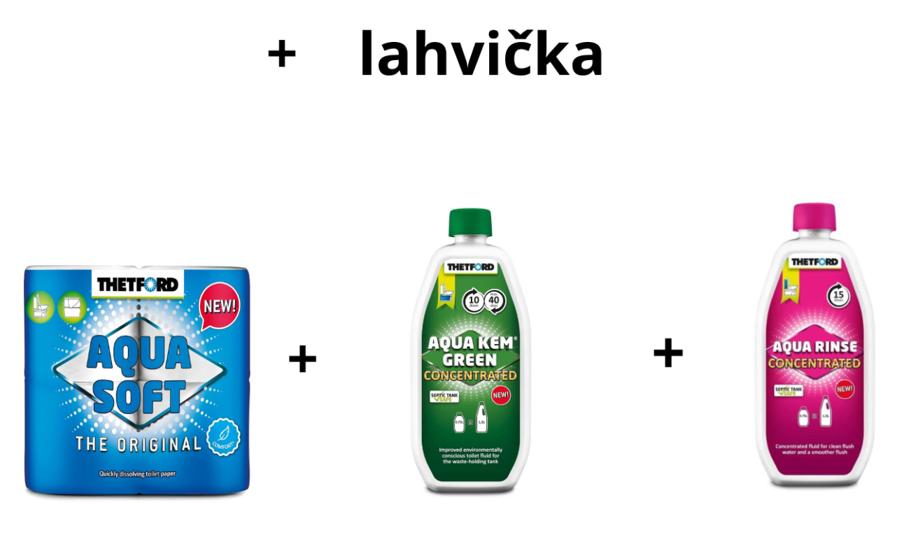 Thetford set chemie Zelená do přírody Výhodná sada s chemií