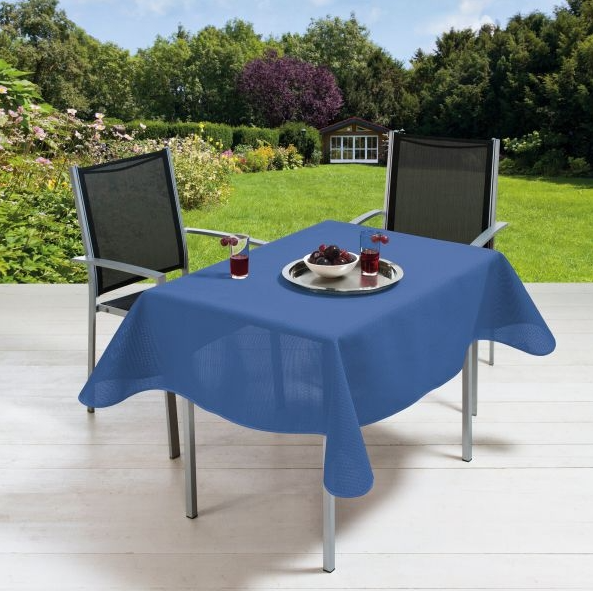 Camping Ubrus Milano 130 x 180 cm modrý