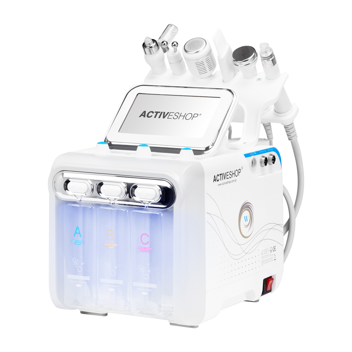Kosmetický přístroj Hydrogen H2+ 6v1