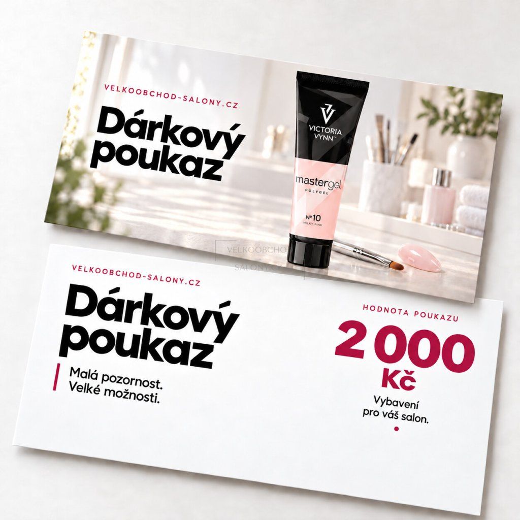 Dárkový poukaz v hodnotě 2 000 Kč na nákup na Velkoobchod-salony.cz