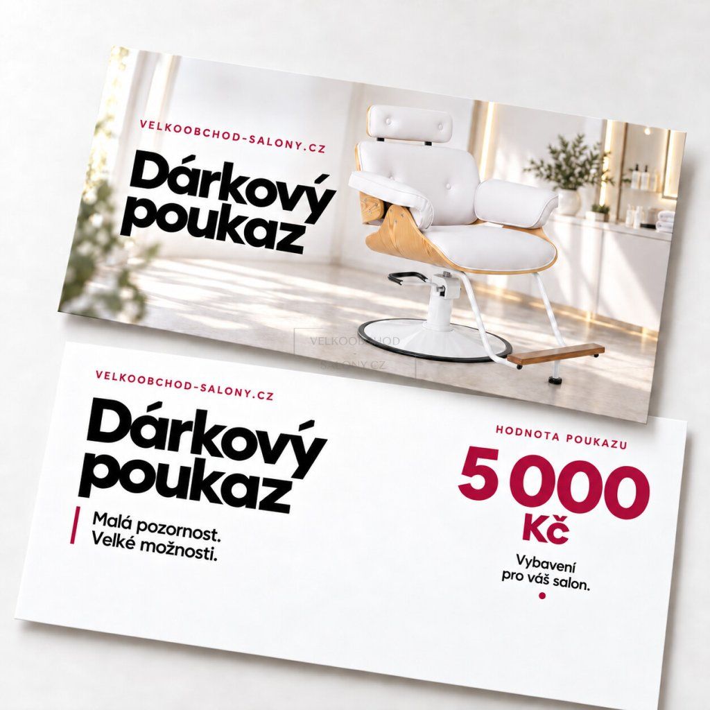 Dárkový poukaz v hodnotě 5 000 Kč na nákup na Velkoobchod-salony.cz