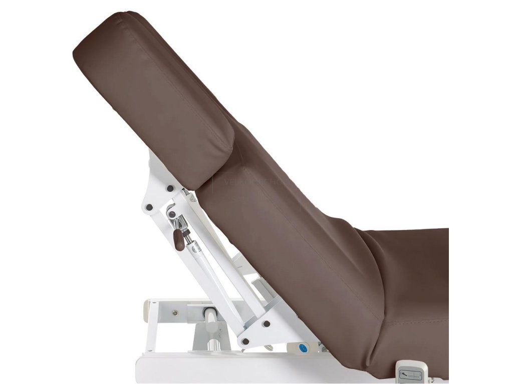 Elektrické nastavení opěradla lehátka BR-6621B hnědé