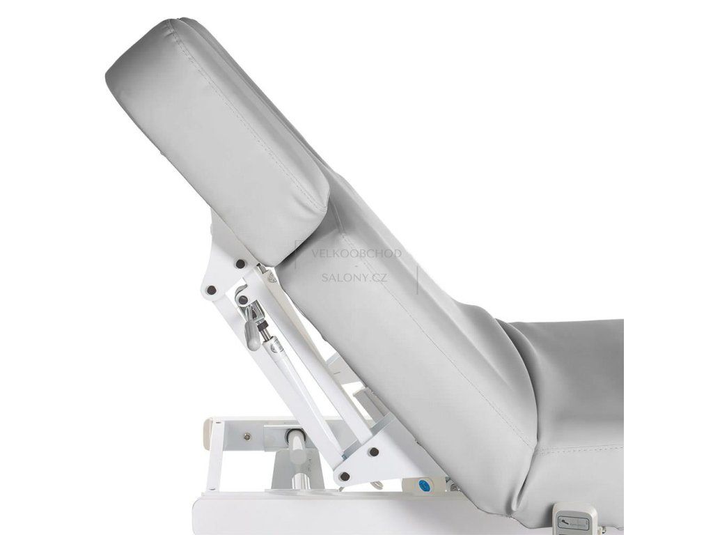 Elektrické nastavení opěradla lehátka BR-6621B šedé