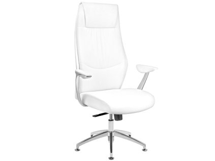 Kosmetická židle  RICO 184 pro manikúru a pedikúru, bílá