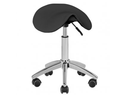 Kosmetický taburet AM-302 - černý