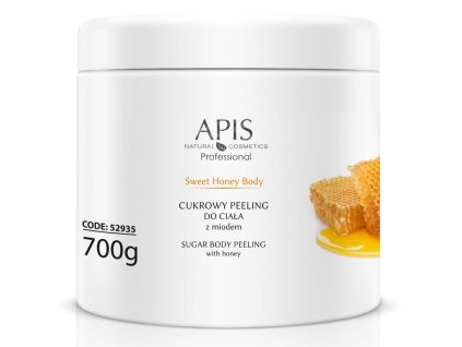 APIS Sweet Honey Body cukrowy peeling z miodem 700g