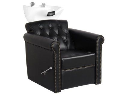 Kadeřnický mycí box GABBIANO BERLIN LUX černá