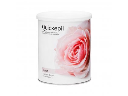 DEPILAČNÍ VOSK QUICKEPIL 800ML S VŮNÍ RŮŽÍ