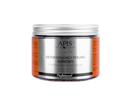 APIS Detoksujący peeling kawowy Pomarańcz 300g