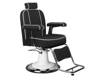 Kadeřnické křeslo GABBIANO BARBER AMADEO černý
