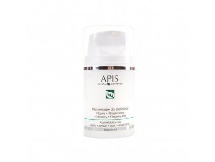 APIS Směs kyselin 40 %, fytová + prog. + mléčné + ferul. 50ml