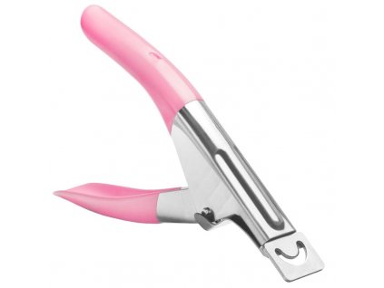 Růžová gilotina na nehty