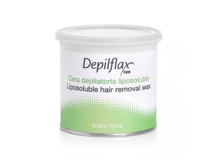 DEPILFLAX 100 Depilační vosk - olivový 500ML