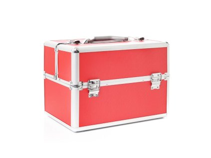 Kosmetický kufr S - červený standart