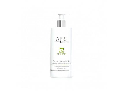 APIS Acne-Stop čisticí antibakteriální mléko. se zeleným čajem 500ml