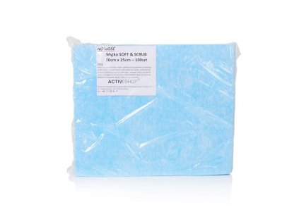 Jednorázové podložky na ošetření 100 ks SOFT&SCRUB 20X25CM
