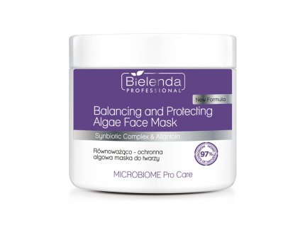 BIELENDA MICROBIOME Pro Care Vyvažující a ochranná maska s řasy 160 g