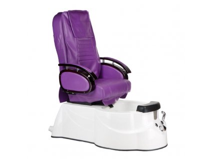 Pedikérské křeslo s masážní BR-3820D Violet