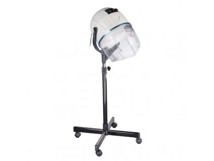 Kadeřnická sušící helma na stativu BB-6082H bílá