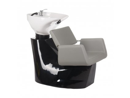 Kadeřnický mycí box Vito BH-8022 světle šedý