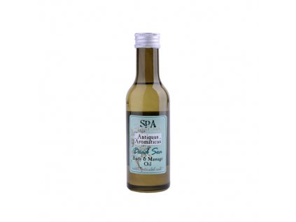 Tělový masážní olej s vřídelní solí -mrtvé moře 185 ml