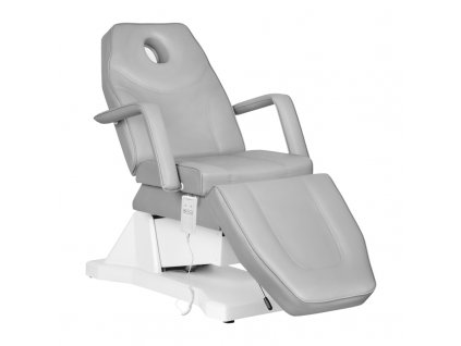 Elektrické kosmetické křeslo Relax – 1 motor, šedé