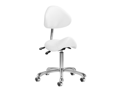 Kosmetický taburet 1004 GIOVANNI - bílý