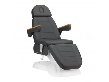 Elektrické kosmetické křeslo Comfort Pro 3 motory, šedá - bílá