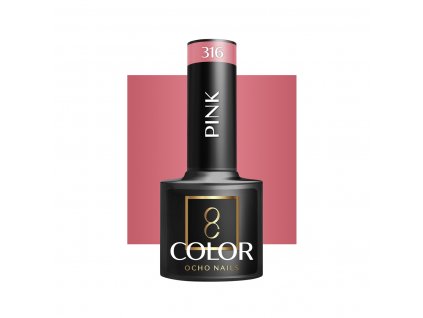 OCHO NAILS Hybrídní gel lak na nehty pink 316 -5 g