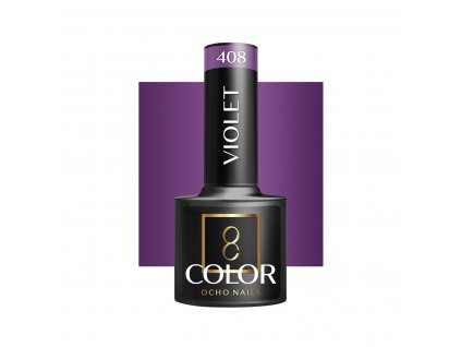 OCHO NAILS Hybrídní gel lak na nehty violet 408 -5 g