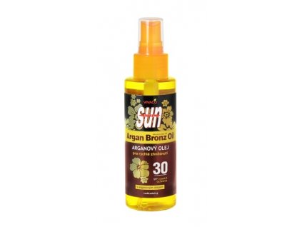 Opalovací olej s BIO arganovým olejem SPF 30 SUN VITAL                   100 ml