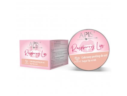 Apis cukrový peeling na rty malina 10 ml