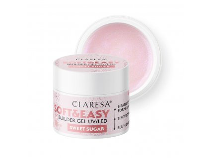 Claresa stavební gel Soft&Easy gel sladký cukr 90g