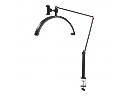Kosmetická lampa s úchytem Glow MX3, černá