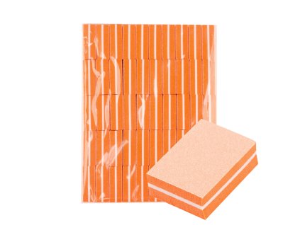 Ocho Nails Mini blok oranžový 50 ks.
