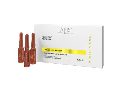 Apis CERAMIDE REPAIR Regenerační ampule s ceramidy a beta glukanem 10 x 3 ml