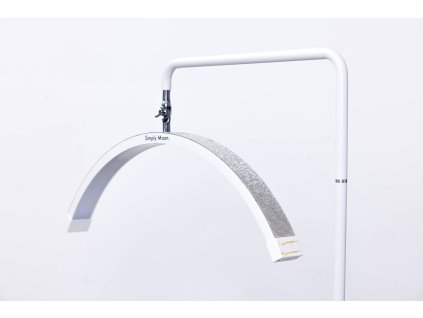 Kosmetická LED lampa s dotykovým ovládáním Simply Moon Bílá s kamínky