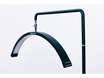 Kosmetická LED lampa s dotykovým ovládáním Simply Moon Tmavě zelená