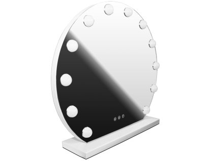 LED osvětlené zrcadlo HOLLYWOOD průměr 50 cm NOAG5048