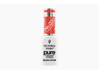 Hybridní gel lak PURE CREAMY HYBRID 020 Coral Parrot 8 ml